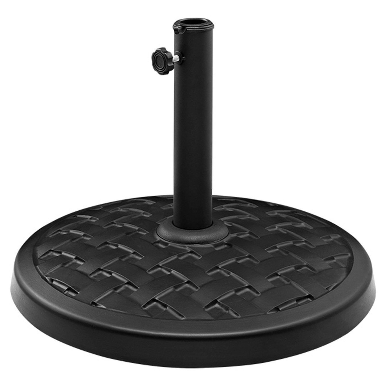 Round Rust Resistant Polyresin Patio Umbrella Base